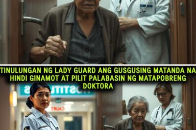 GUARD! KALADKARIN NIYO PALABAS ANG MATANDANG ‘YAN! ANG BAHO NIYA, NAKAKAHIYA SA MGA PASYENTE KO!