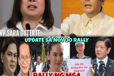 PBBM SA KAHARIAN PA RIN: MGA RALLY NATAPOS, VP SARA NGANGA, AT DDS NAWALAN NG SUPORTA