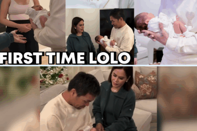 ISANG LUHA NG LIGAYA: MANNY PACQUIAO, HALOS MAPA-IYAK NANG MAKAPILING SA UNANG PAGKAKATAON ANG APO NA SI CLARA